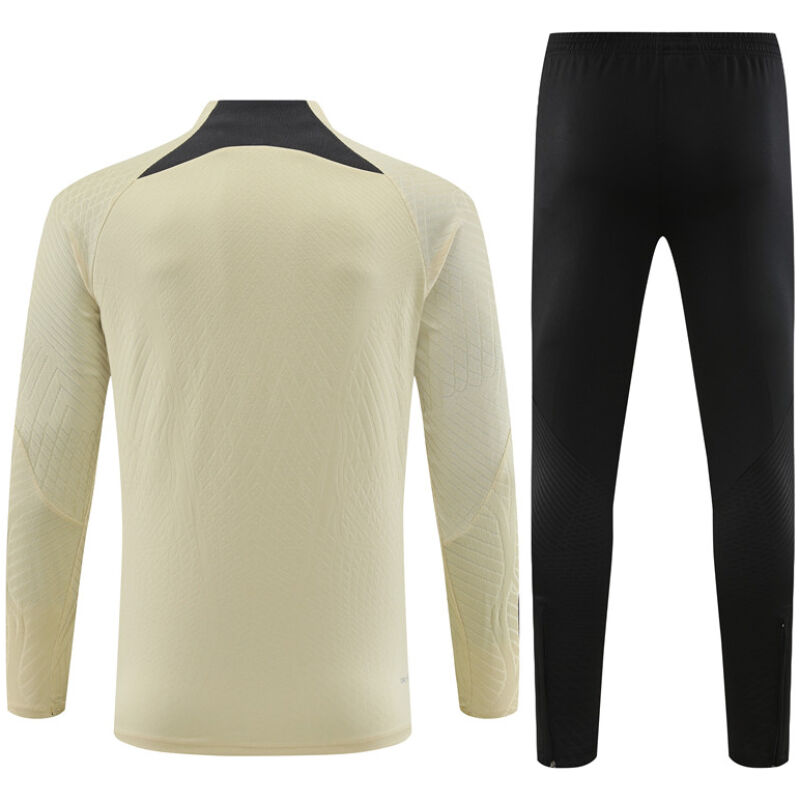 Mens PSG x Jordan Training Suit Beige 2023/24