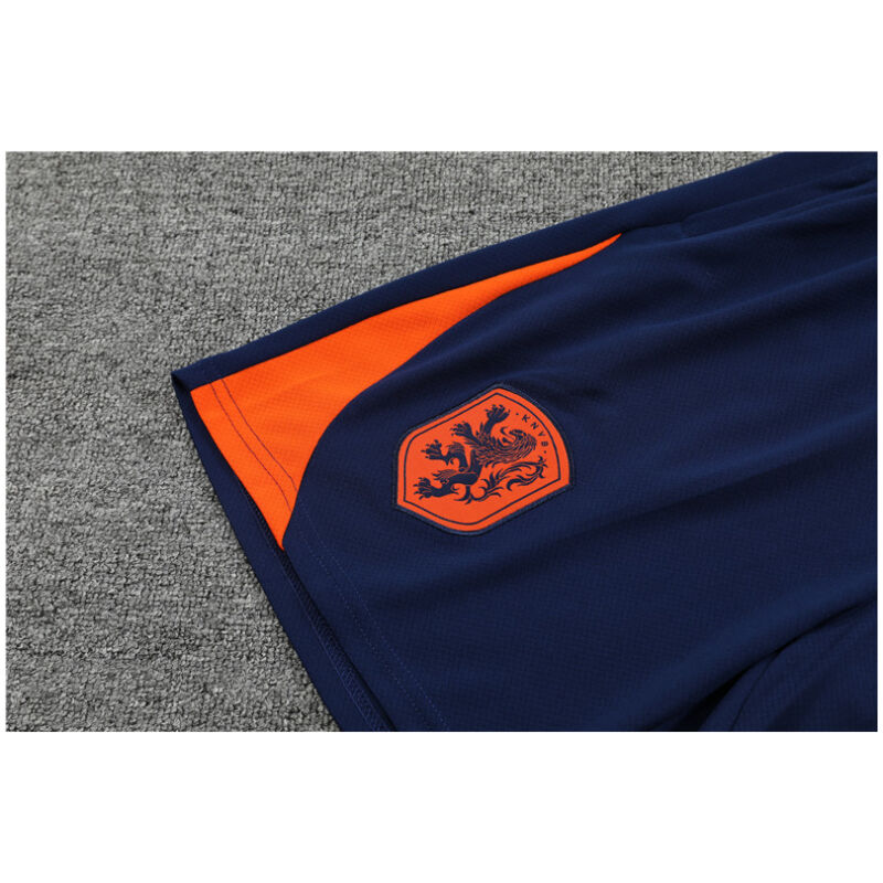 Mens Netherlands Short Training Suit Royal 2024