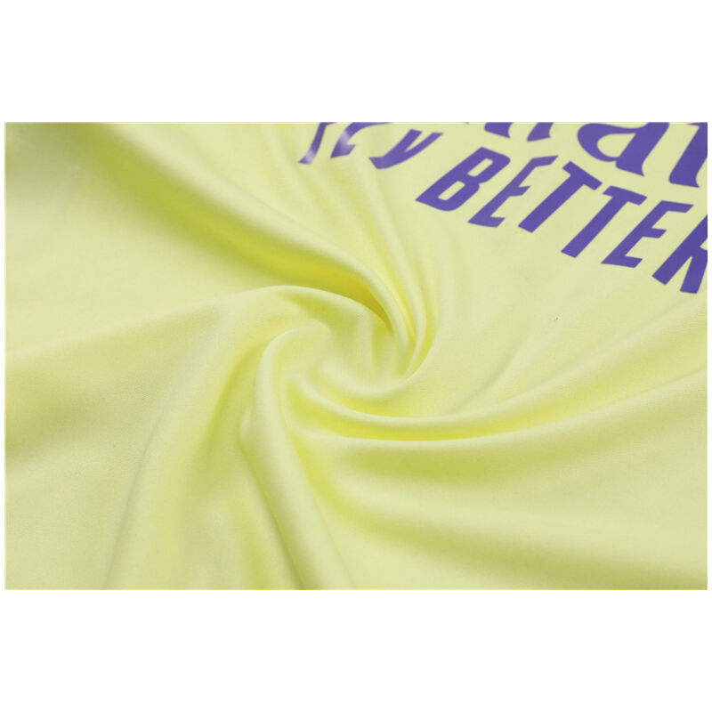 Mens Real Madrid Training Suit Yellow – Purple 2023/24