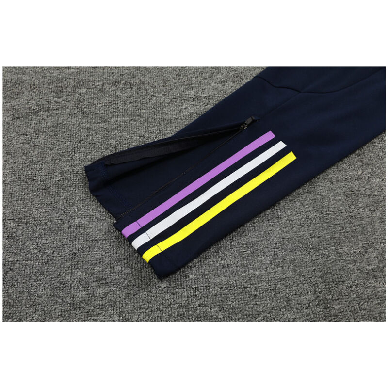 Mens Real Madrid Training Suit Purple 2023/24