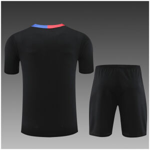 Kids Barcelona Short Training Suit Black 2024/25