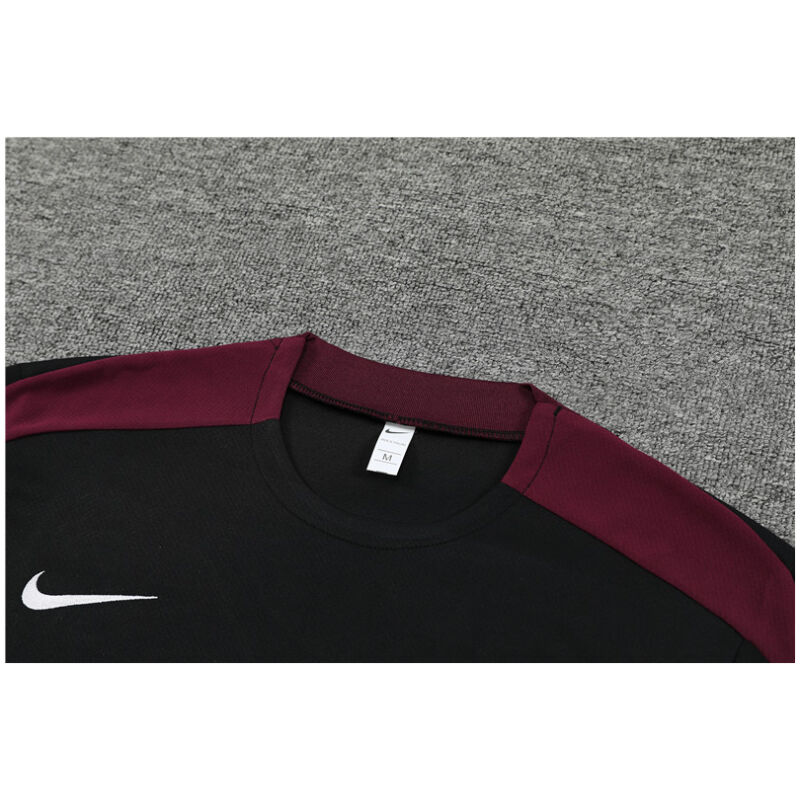 Mens PSG Short Training Suit Black 2024/25