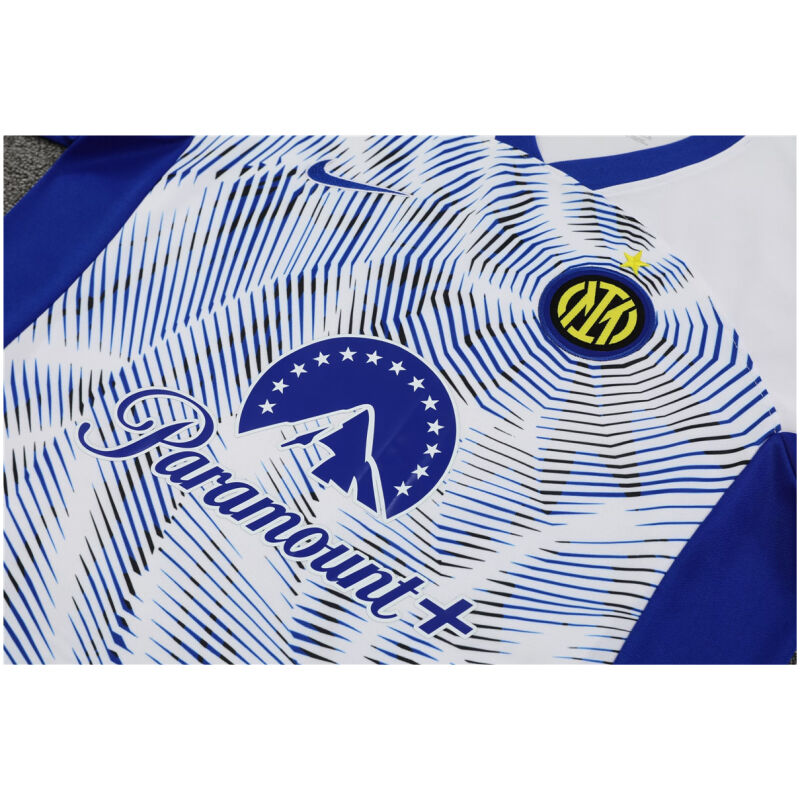 Mens Inter Milan Short Training Suit White 2024/25