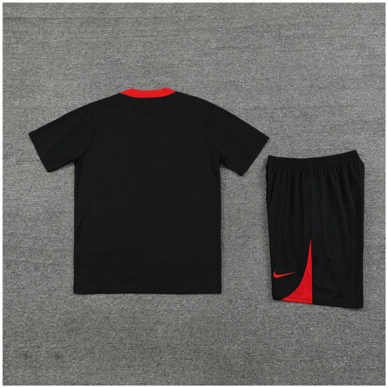 Mens Portugal Short Training Suit Black 2024