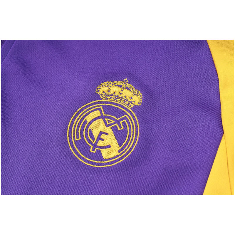 Mens Real Madrid Training Suit Purple 2023/24