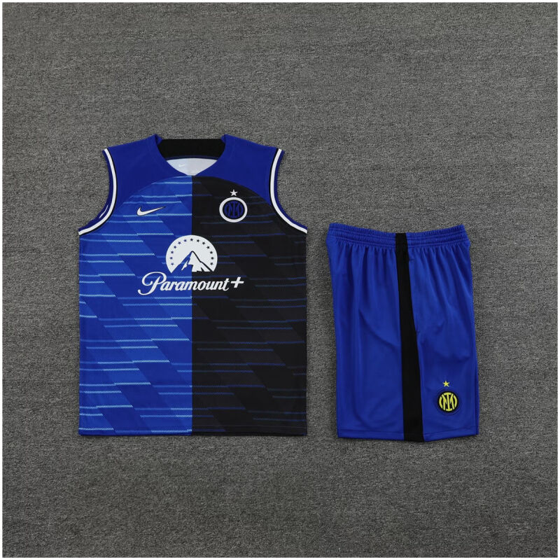 Mens Inter Milan Singlet Suit Blue 2024/25