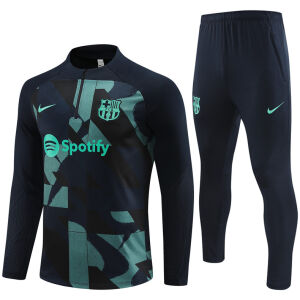 Mens Barcelona Training Suit Royal – Green 2023/24
