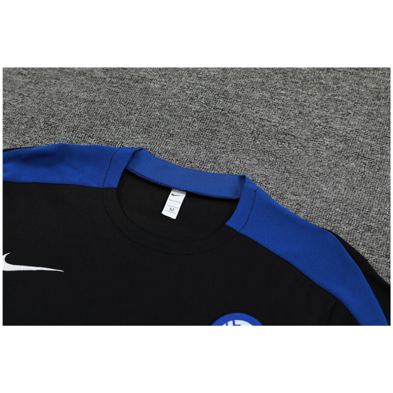 Mens Inter Milan Short Training Suit Black 2024/25
