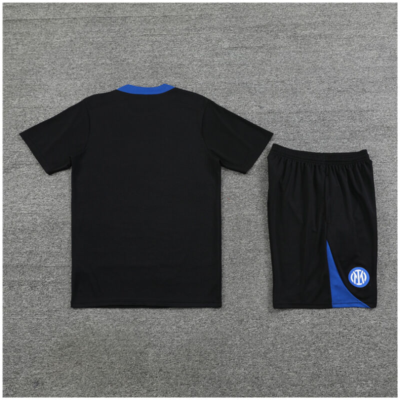Kids Inter Milan Short Training Suit Black 2024/25