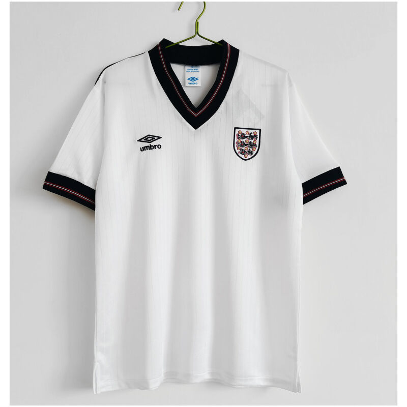 Mens England Retro Home Jersey 1984/87
