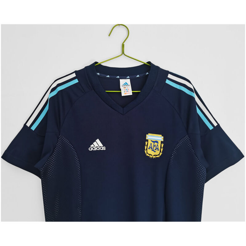 Mens Argentina Retro Away Jersey 2002
