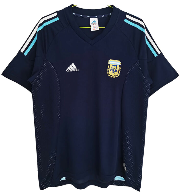 Mens Argentina Retro Away Jersey 2002