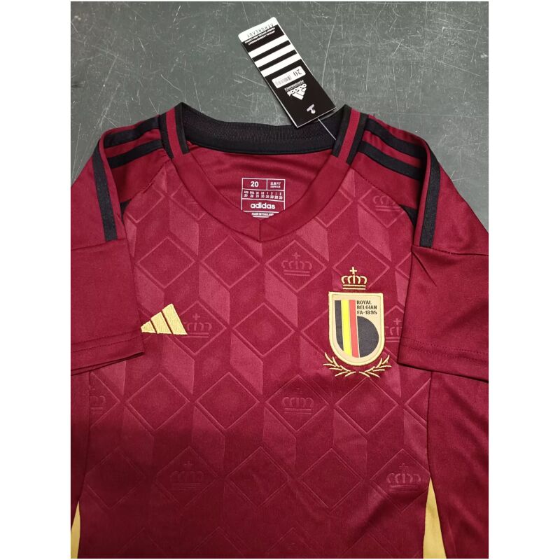 Kids Belgium Home Jersey 2024