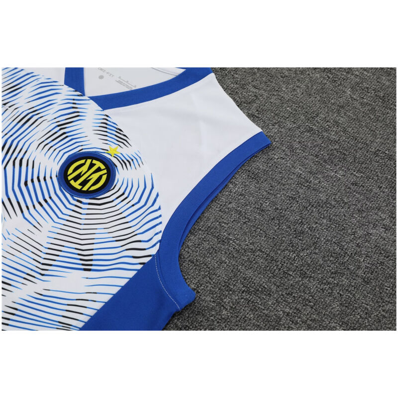 Mens Inter Milan Singlet Suit White 2024/25