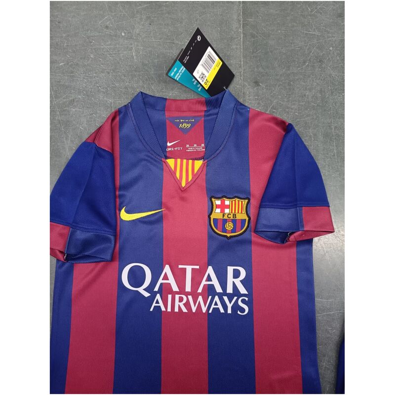 Kids Retro Barcelona Home Jersey 2014/15
