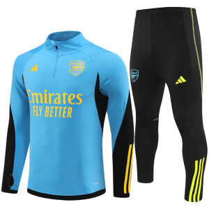 Mens Arsenal Training Suit Blue 2023/24