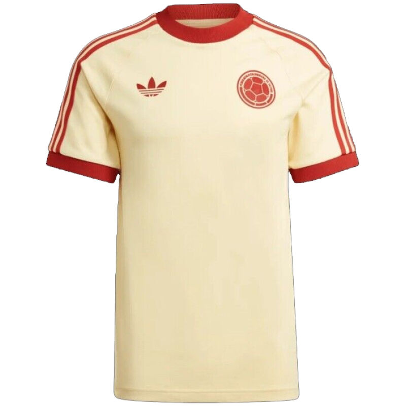 Mens Adidas Originals Colombia OG Jersey 3 Stripes  Pure Cotton Shirt 2024 – Match