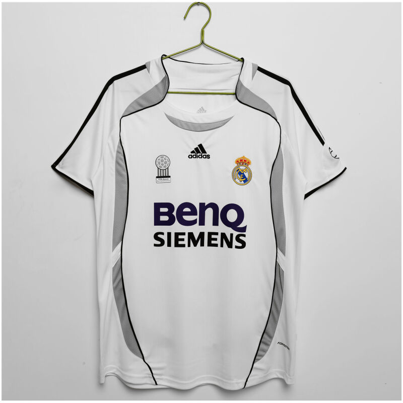 Herren Real Madrid Retro Heim Trikot 2006/07