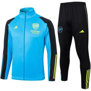Mens Arsenal Jacket + Pants Training Suit Blue 2023/24