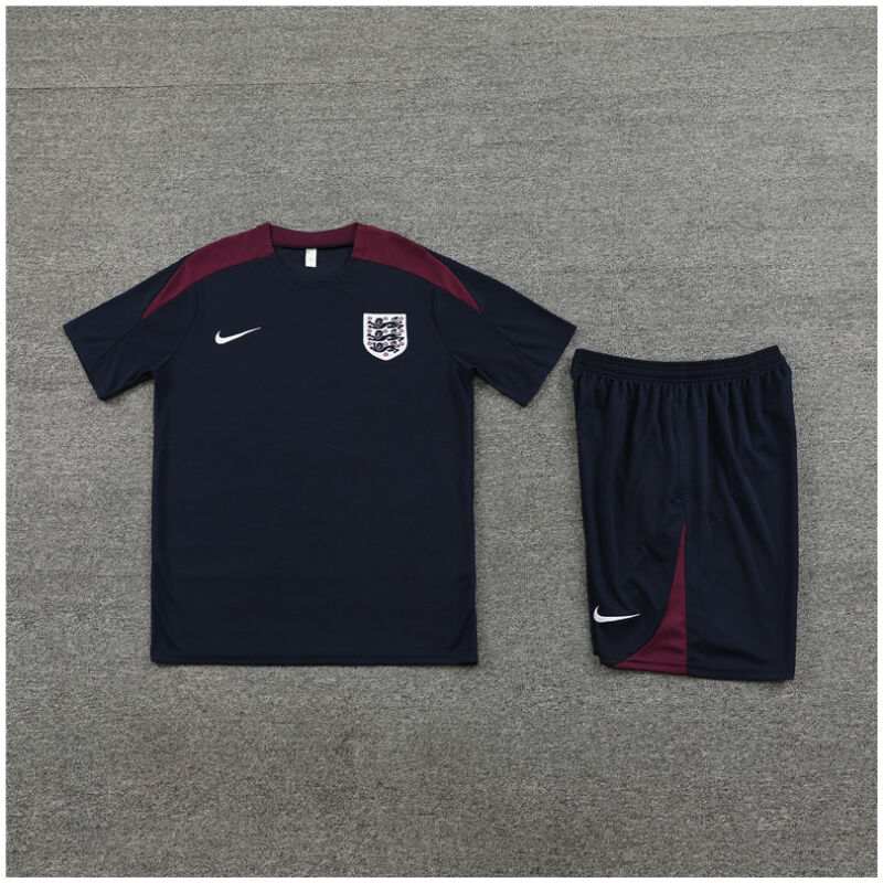 Kids England Short Training Suit Royal 2024