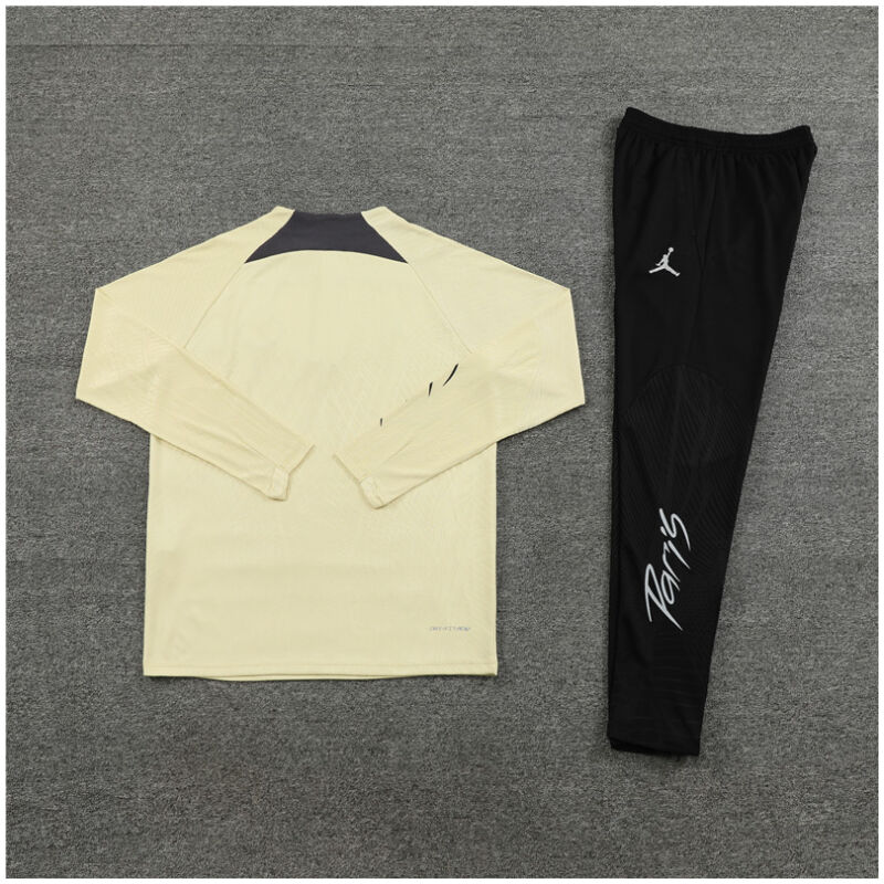 Kids PSG x Jordan Training Suit Beige 2023/24