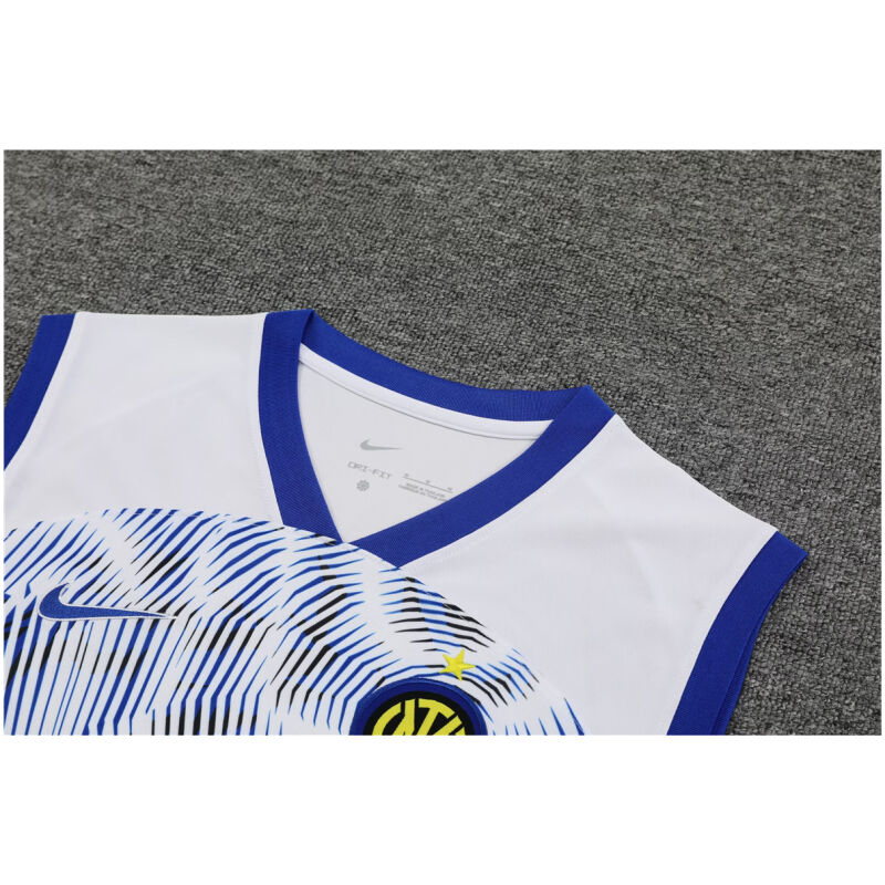 Mens Inter Milan Singlet Suit White 2024/25