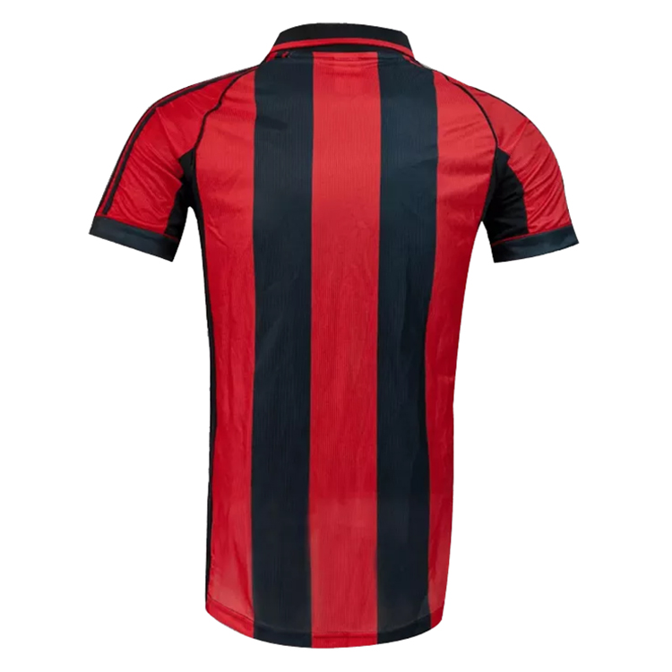 Mens AC Milan Retro Home Jersey 1998/99