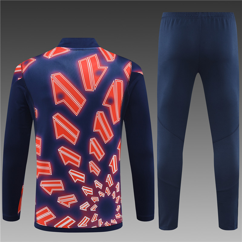 Kids Juventus Training Suit Royal – Red 2023/24