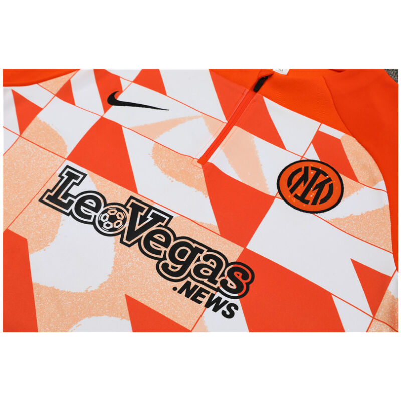 Mens Inter Milan Training Suit Orange 2023/24