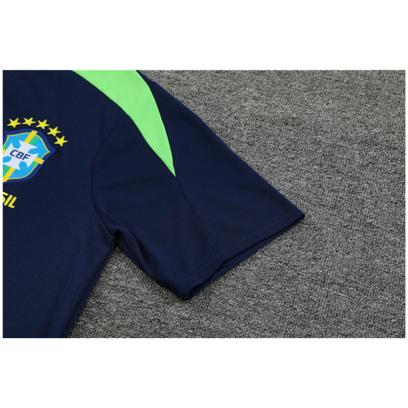 Mens Brazil Short Training Suit Royal 2024