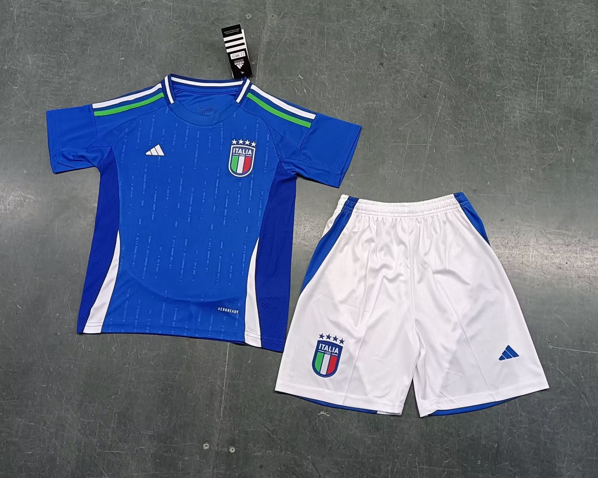 Kids Italy Home Jersey 2024