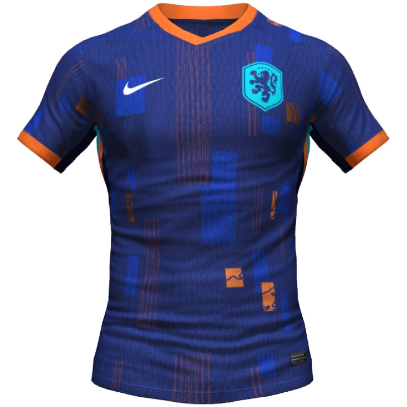 Mens Netherlands Away Authentic Jersey 2024 – Match
