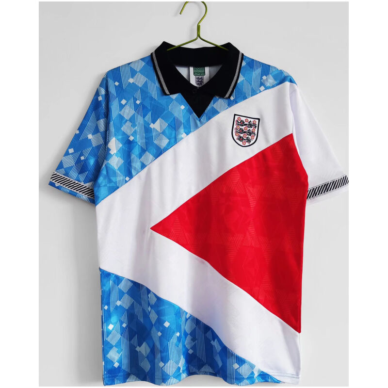 Mens England Retro Mash-Up Jersey 1990
