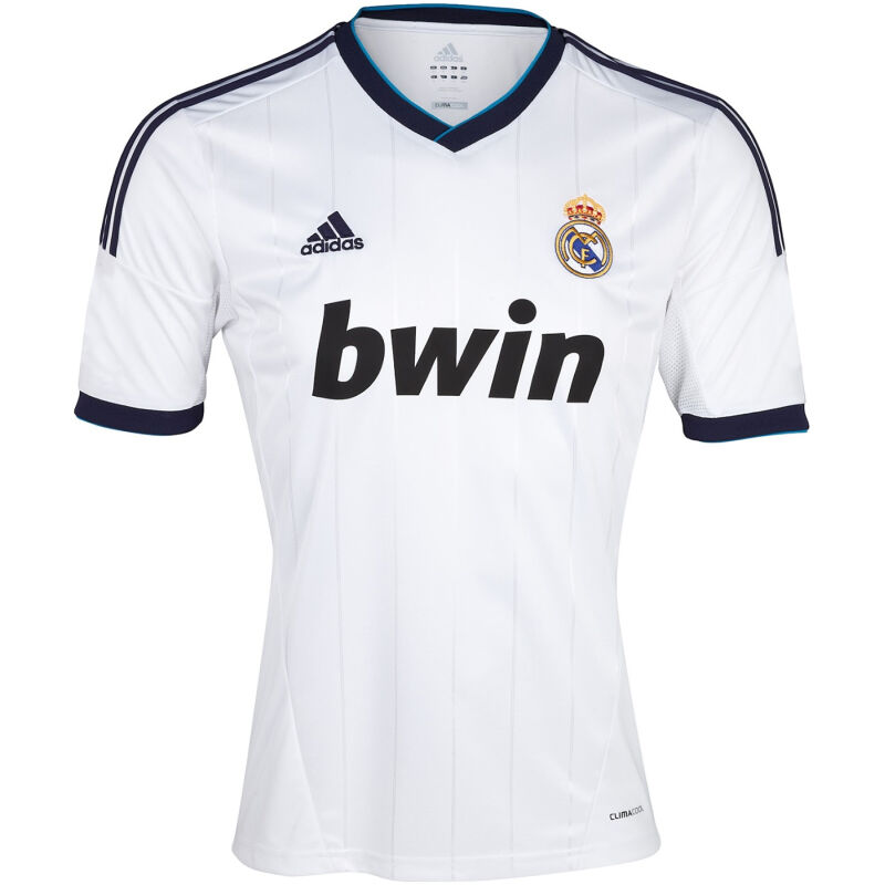 Mens Real Madrid Retro Home Jersey 2012/13