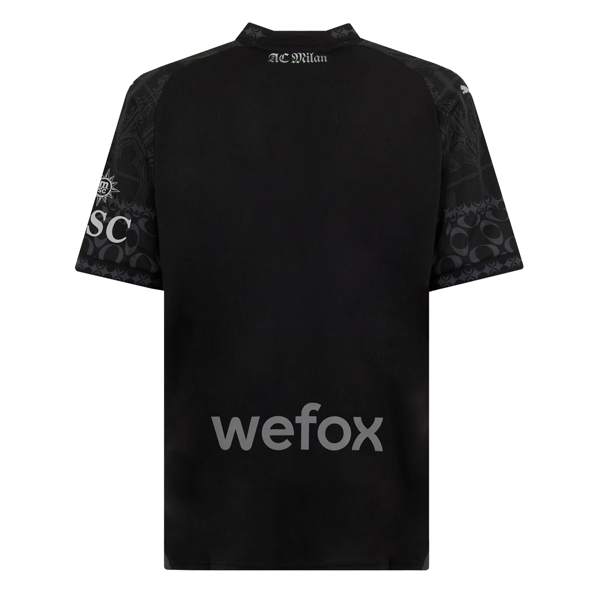 Mens AC Milan Fourth Black Jersey 2023/24
