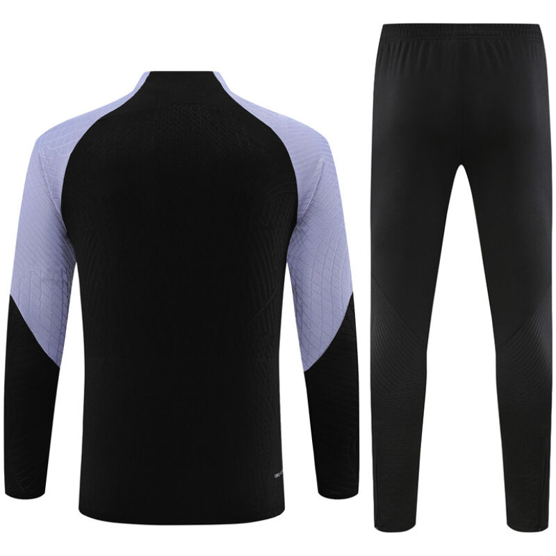 Mens Tottenham Hotspur Training Suit Black 2023/24
