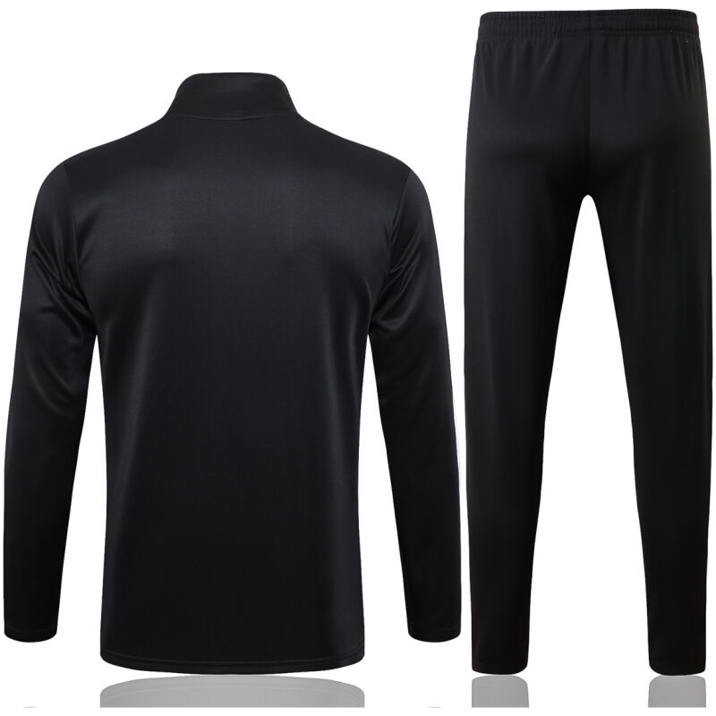 Mens Riyadh Al-Nassr Jacket + Pants Training Suit Black 2024/25