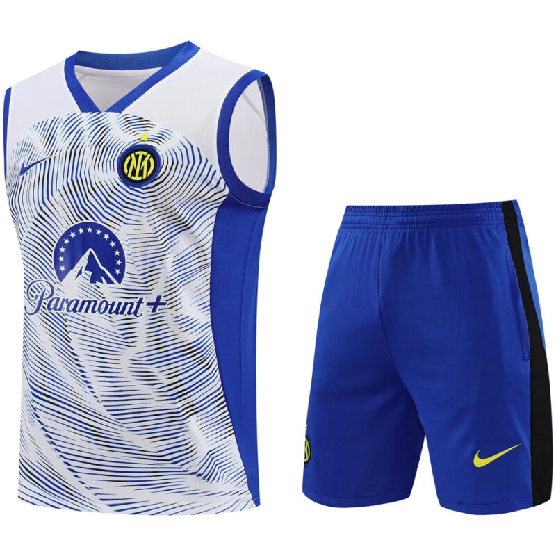 Mens Inter Milan Singlet Suit White 2024/25