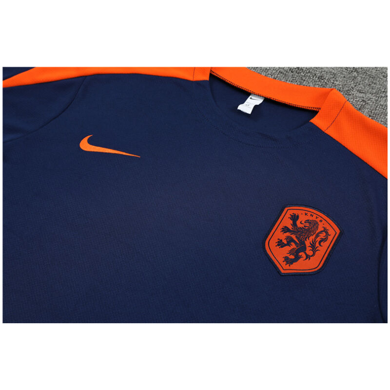 Mens Netherlands Short Training Suit Royal 2024
