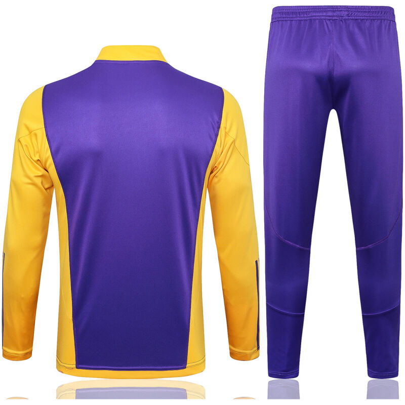 Mens Real Madrid Training Suit Purple 2023/24