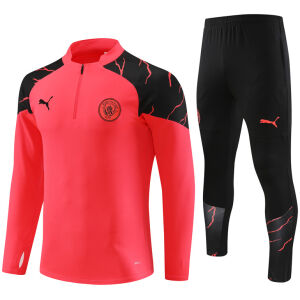 Mens Manchester City Training Suit Red 2023/24
