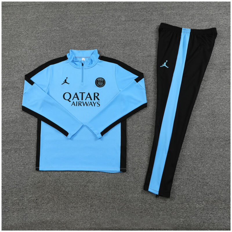 Mens PSG x Jordan Training Suit Blue 2023/24