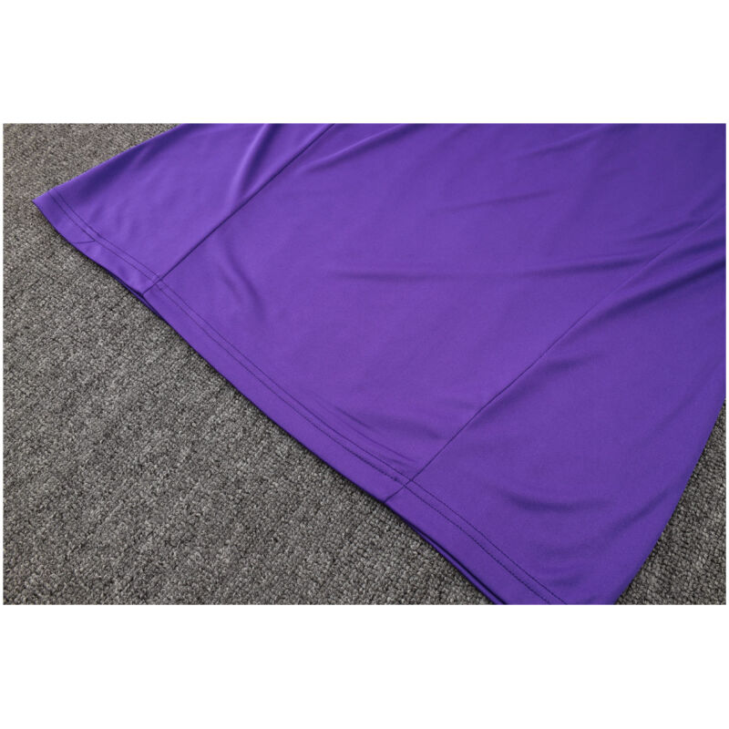 Mens Real Madrid Polo Shirt Purple 2023/24