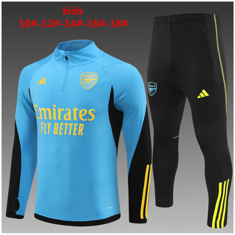 Kids Arsenal Training Suit Blue 2023/24