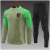 Kids Atletico Madrid Training Suit Army Green 2023/24
