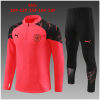 Kids Manchester City Training Suit Red 2023/24