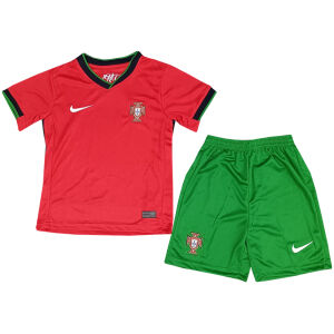 Kids Portugal Home Jersey 2024