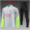 Kids PSG Training Suit Light Grey 2023/24