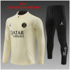 Kids PSG x Jordan Training Suit Beige 2023/24