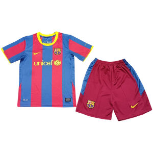 Kids Retro Barcelona Home Jersey 2010/11